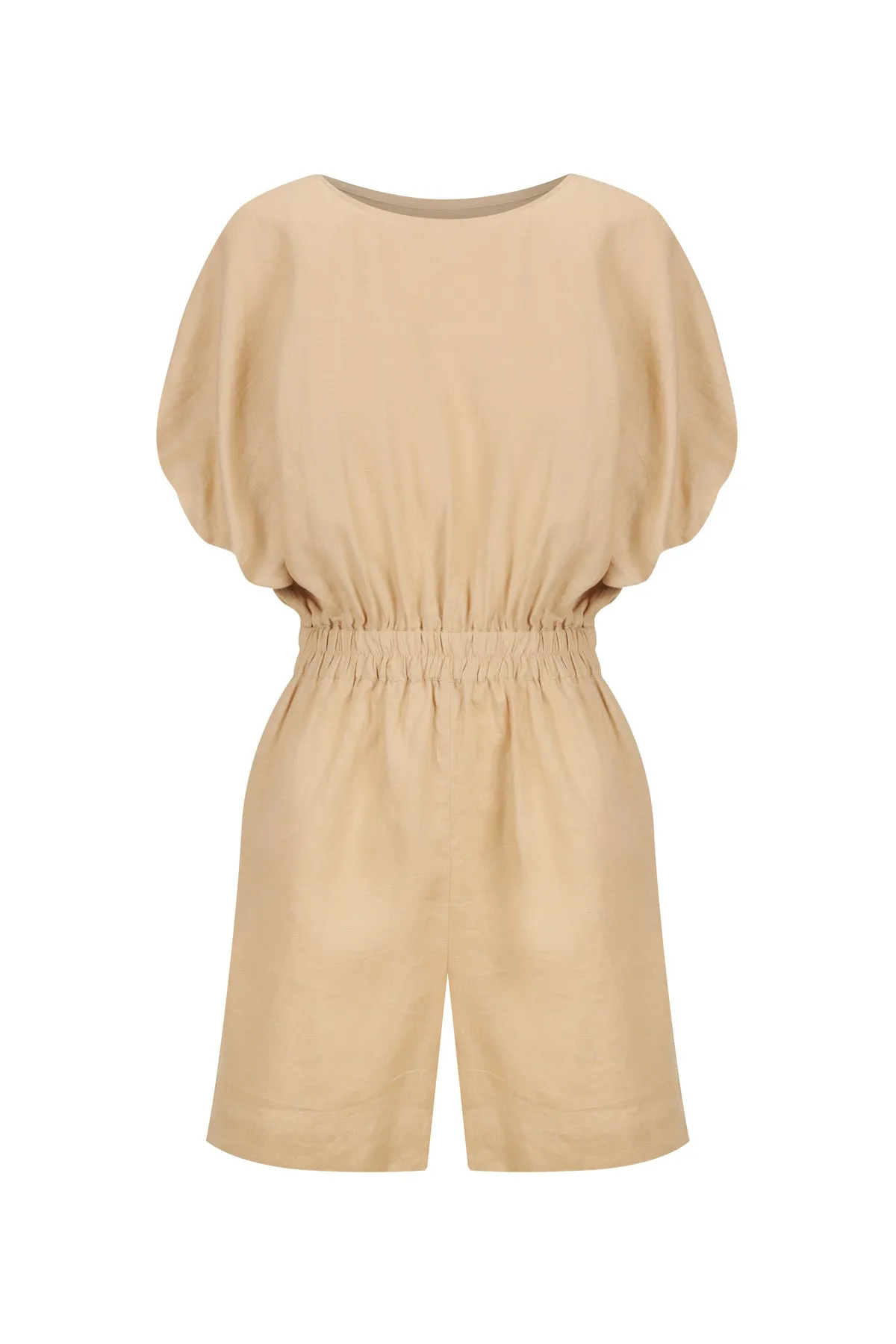 ¾ Sleeve Romper