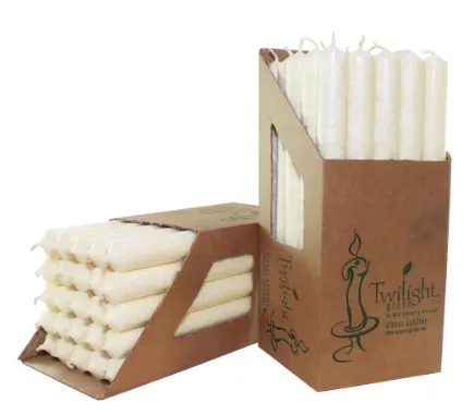 10" Candles (Eco Palm) - Pairs