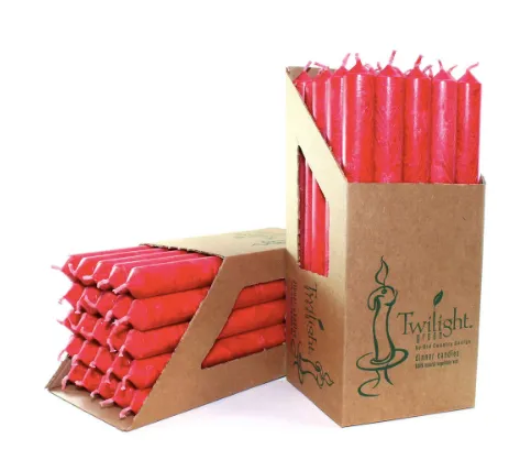 10" Candles (Eco Palm) - Pairs