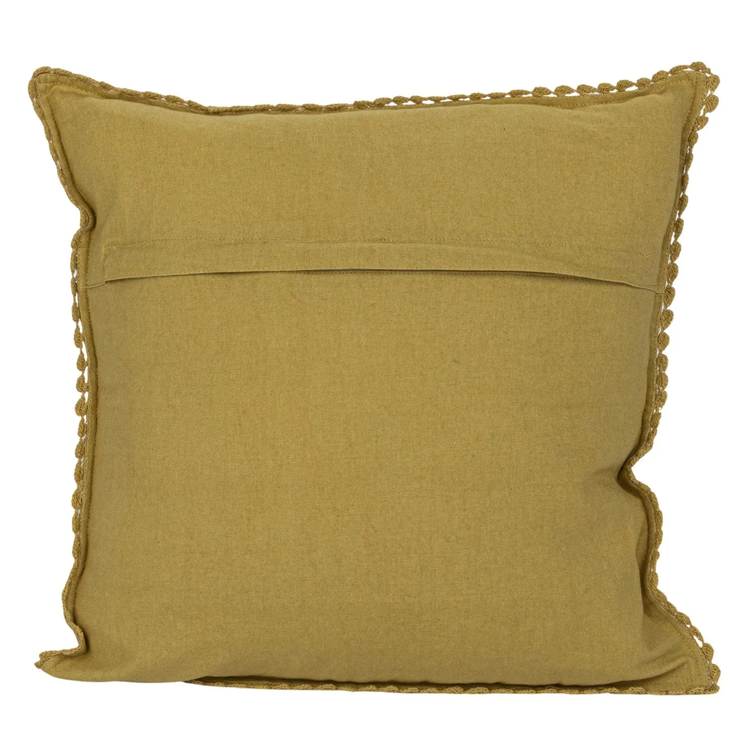 18" Crocheted Pillow