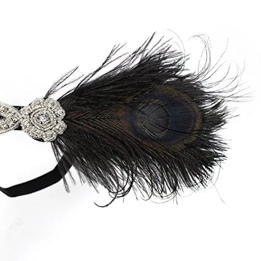 1920s Flapper Headband Gatsby Headpiece Accessories|JaosWish