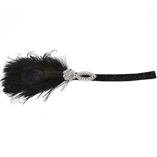 1920s Flapper Headband Gatsby Headpiece Accessories|JaosWish
