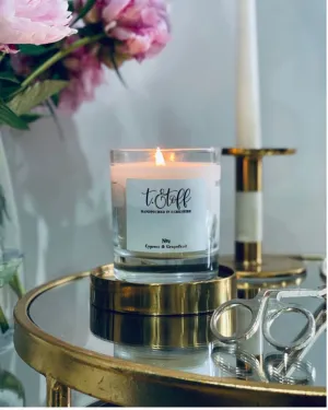 №2 Grapefruit   Rosemary Candle