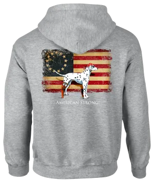 American Strong - Full Zip Hooded Sweat