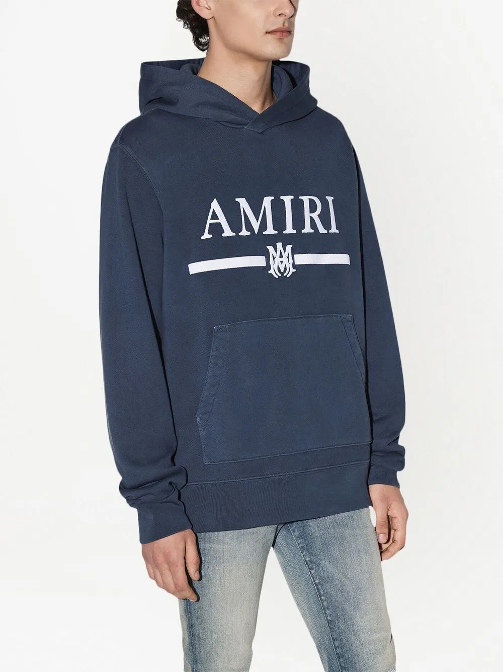 AMIRI logo-print hoodie