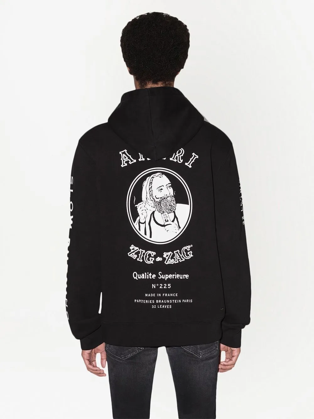 AMIRI x Zig Zag organic-cotton hoodie