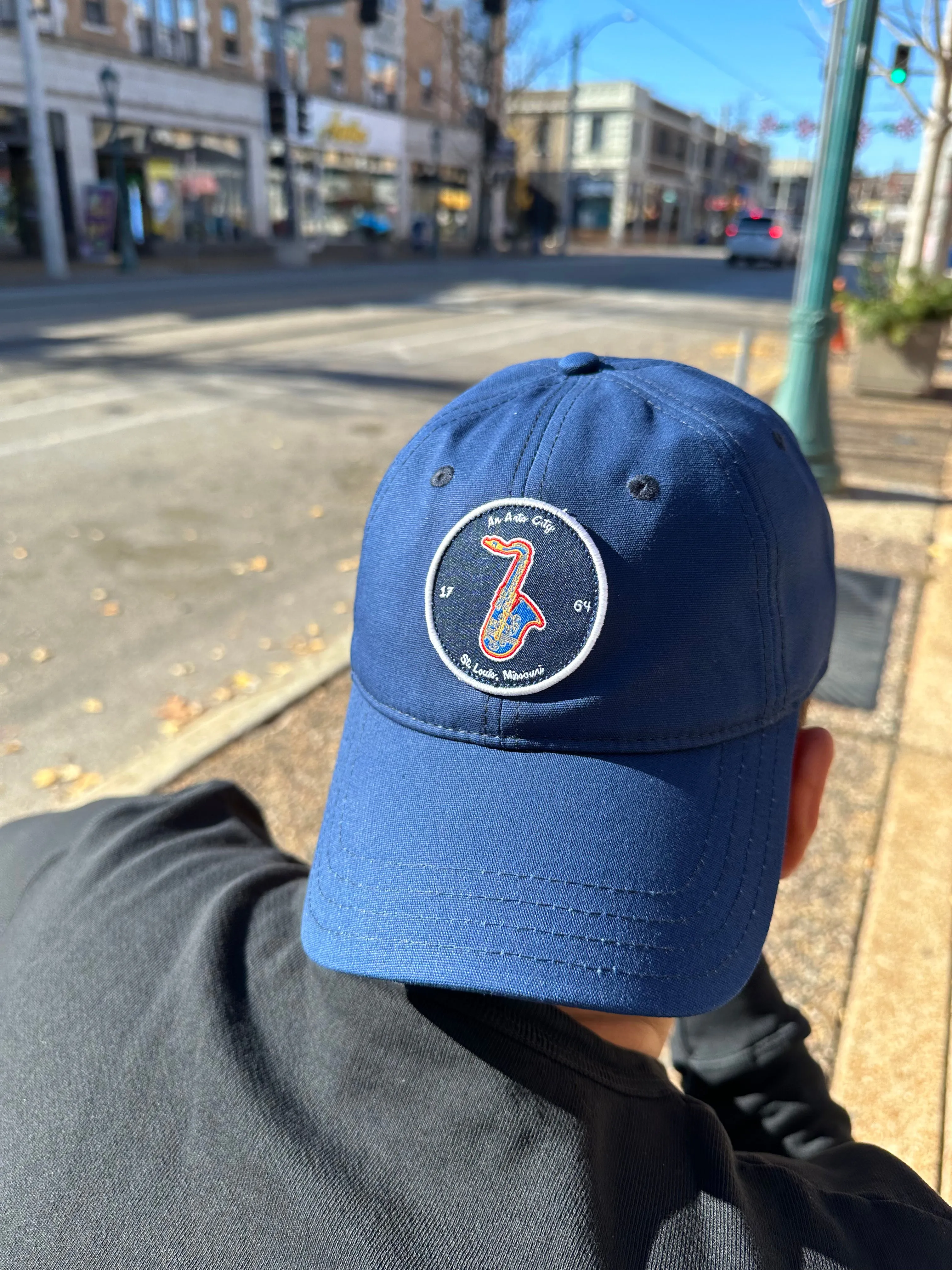 An Arts City - Saxophone Dad Hat