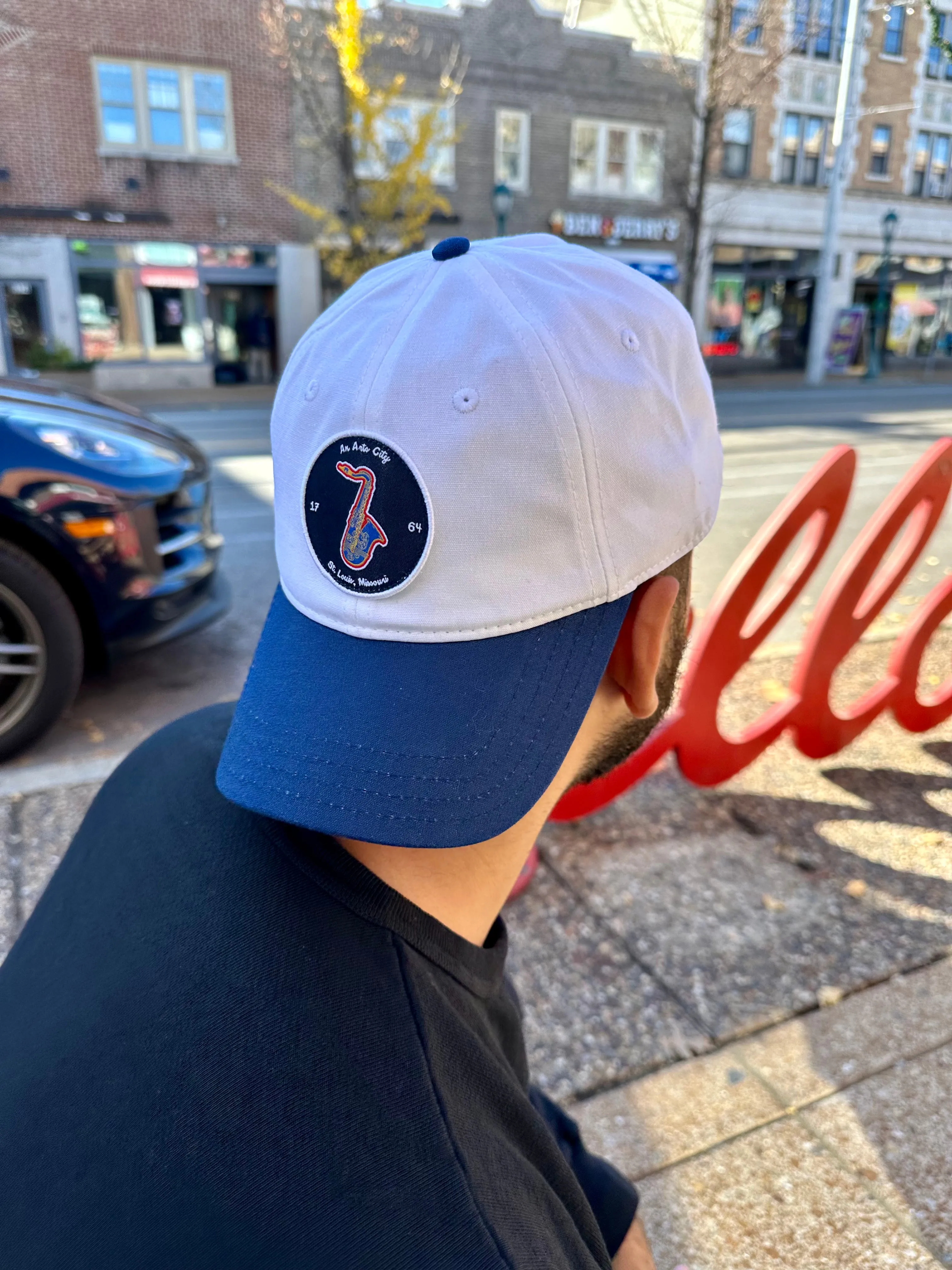 An Arts City - Saxophone Dad Hat