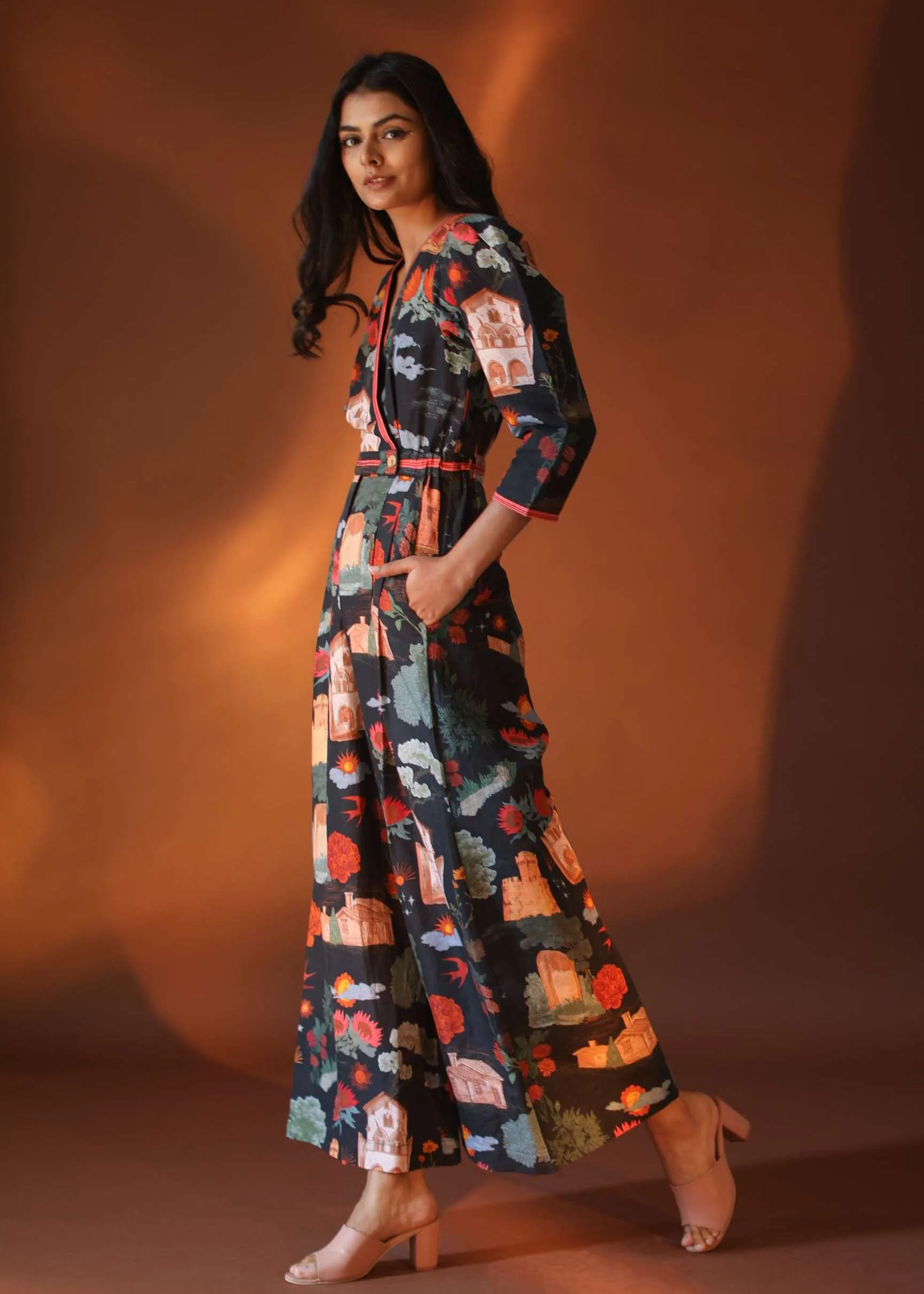 Astra Black Jumpsuit
