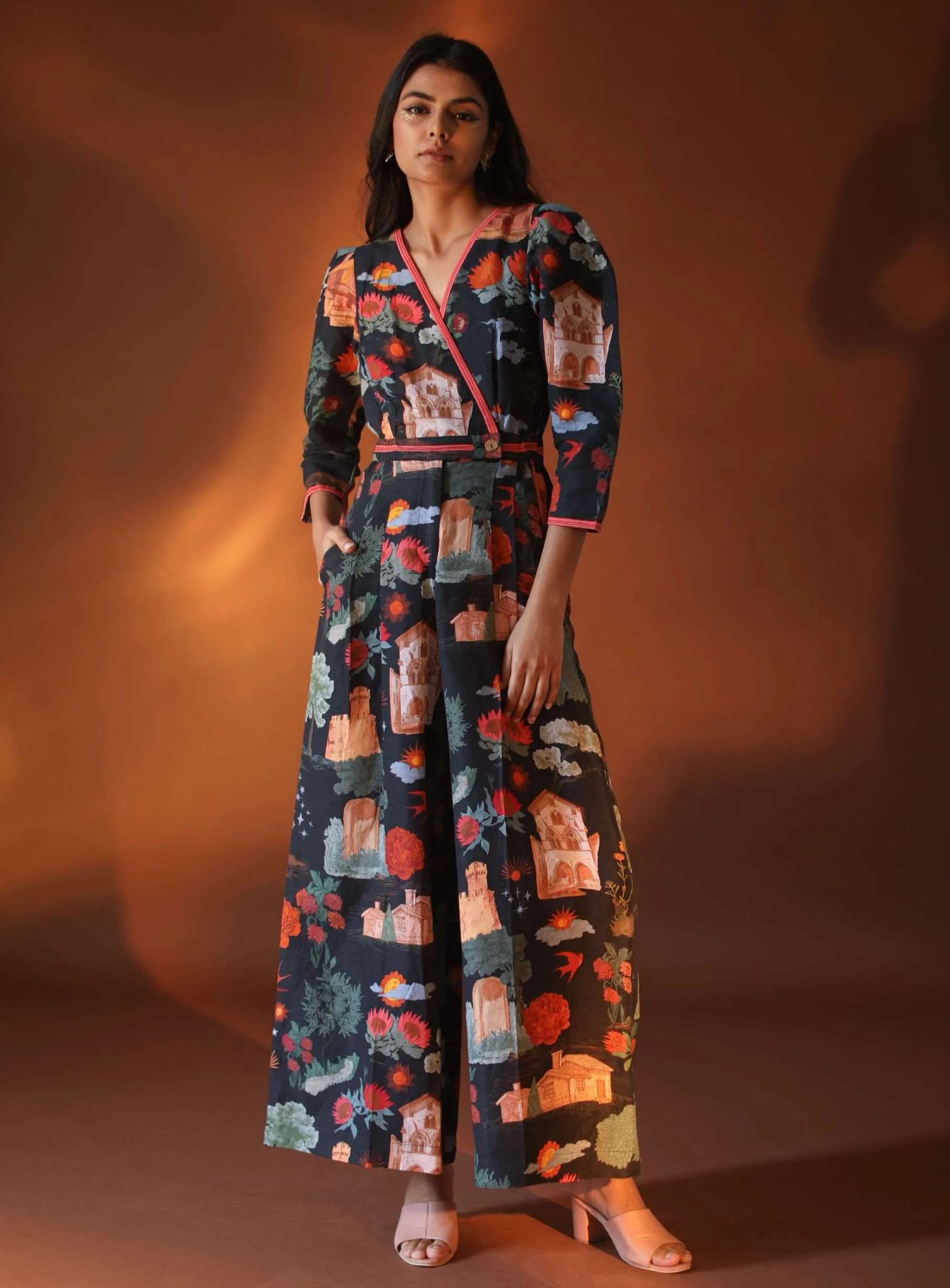 Astra Black Jumpsuit