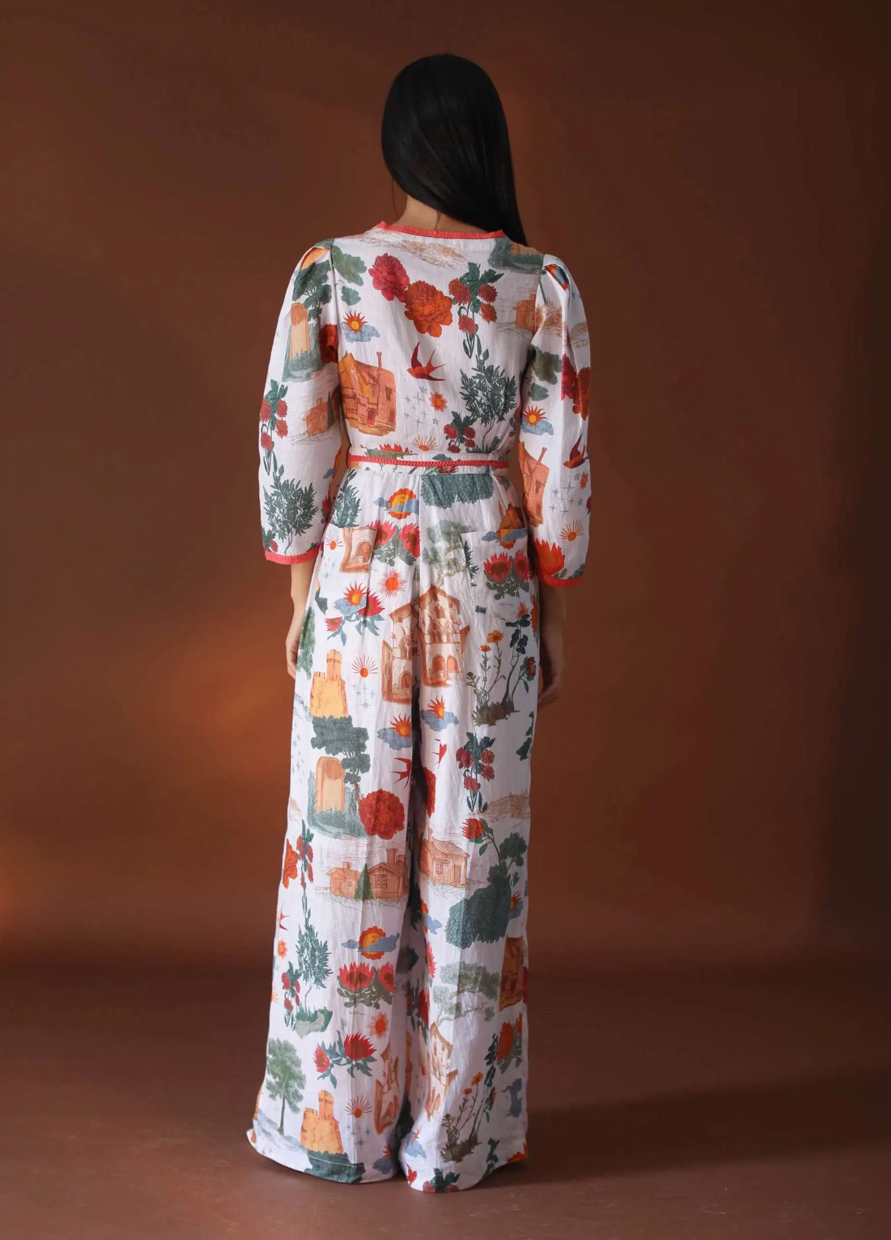 Astra White Jumpsuit