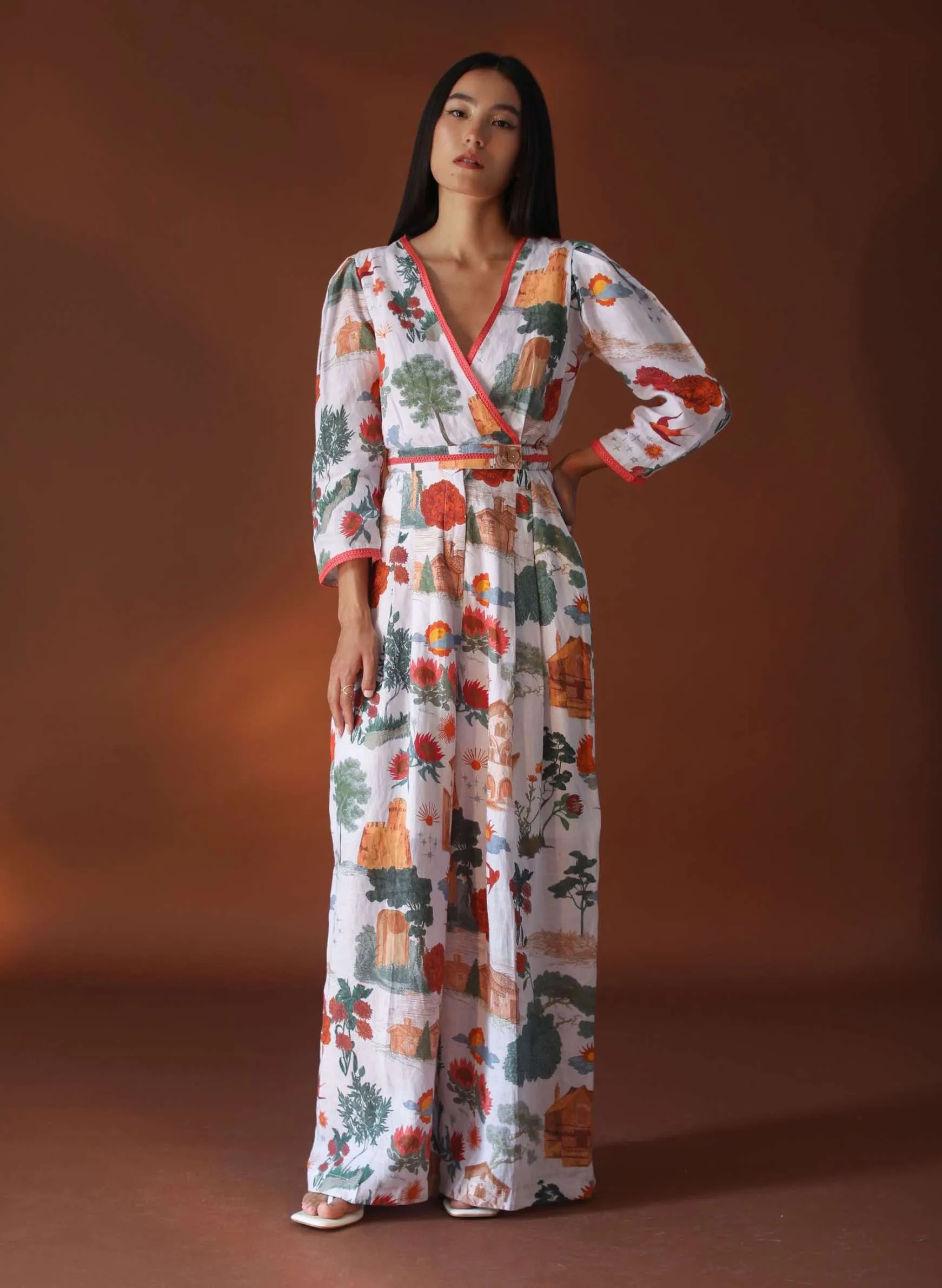 Astra White Jumpsuit