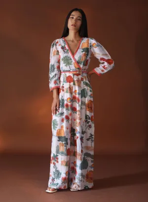 Astra White Jumpsuit