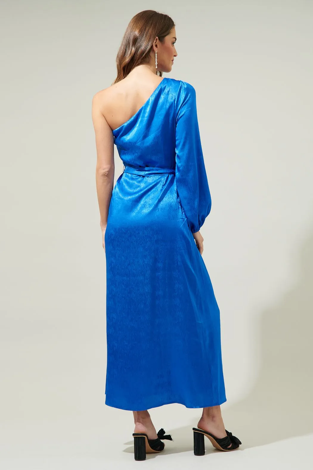 Azazie One Shoulder Maxi Dress