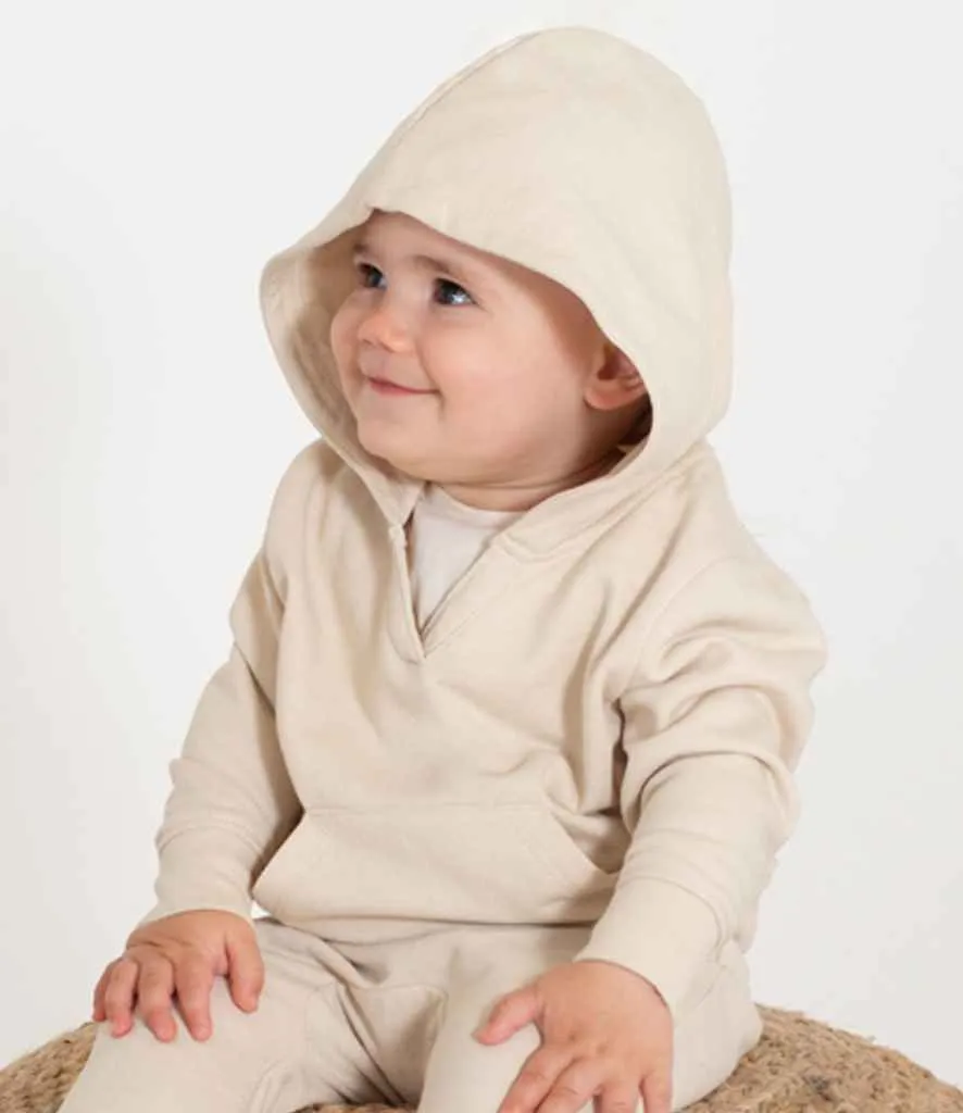 Baby/Toddler Sustainable Hoodie Tracksuit - Light Stone