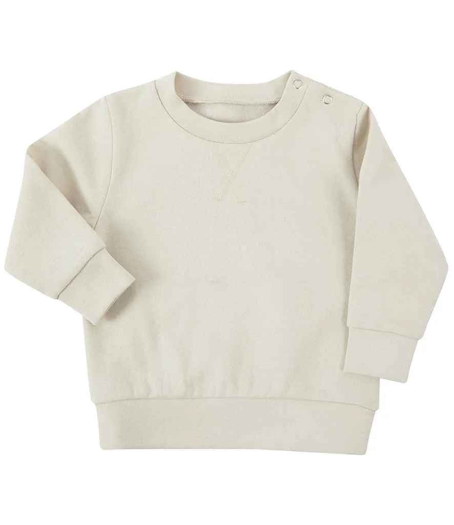 Baby/Toddler Sweater Sustainable Tracksuit - Light Stone