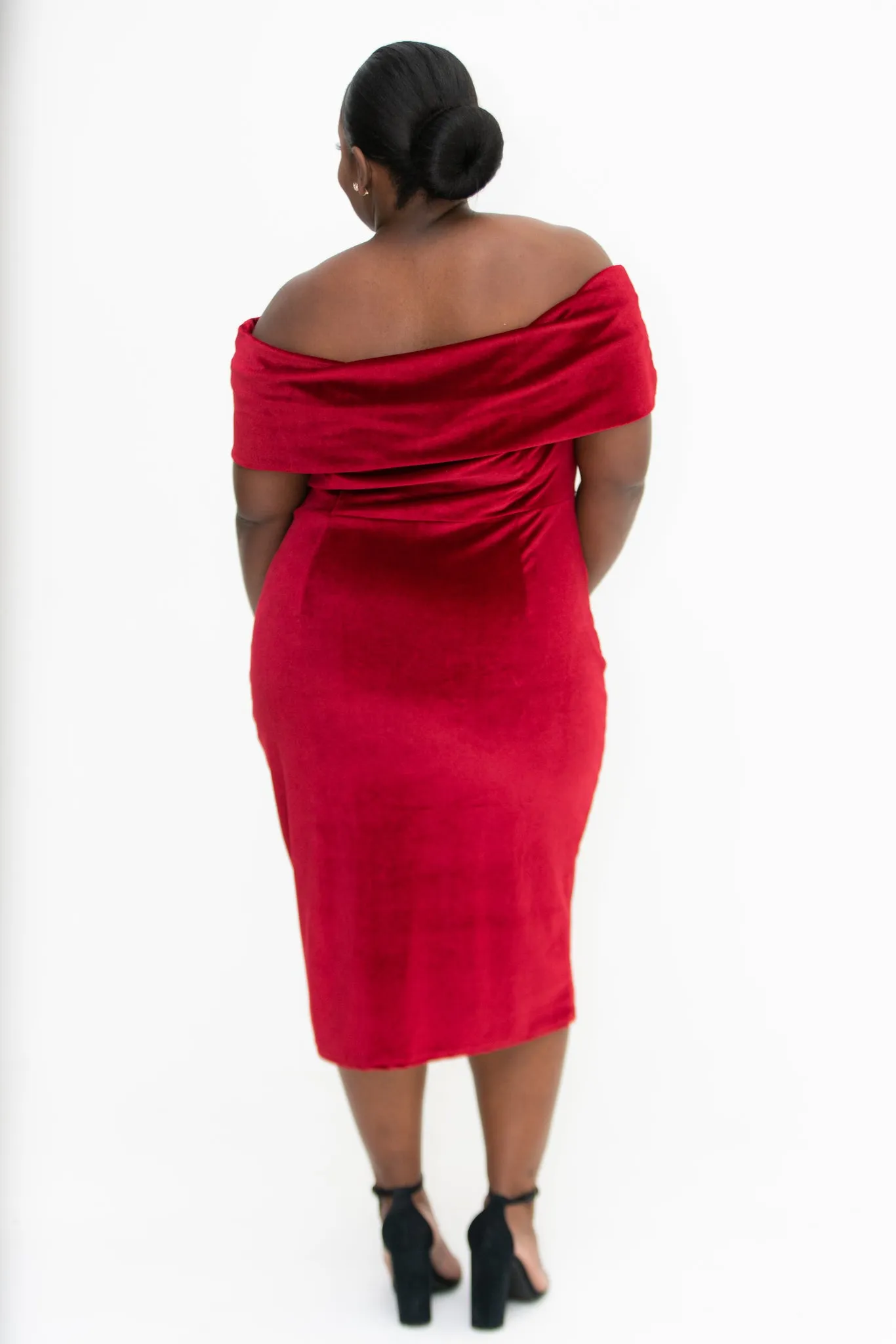 Berry Convertible Dress