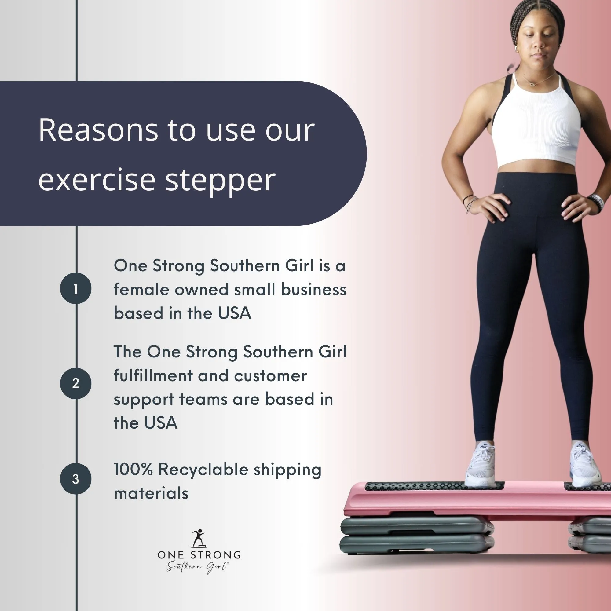 Blue Aerobic Steps