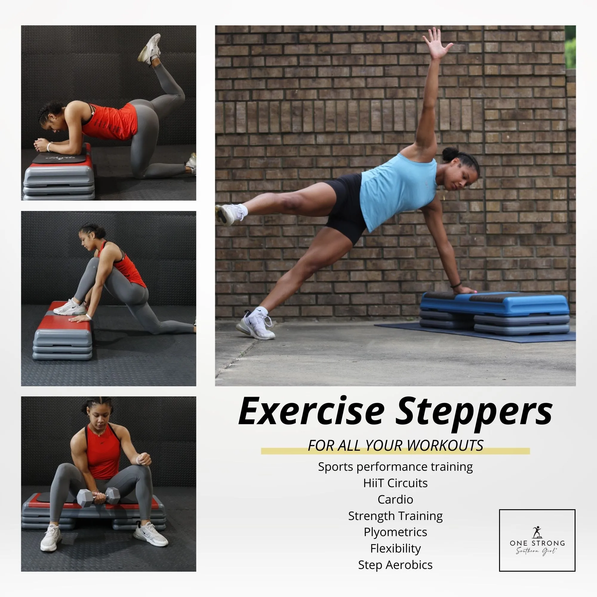 Blue Aerobic Steps