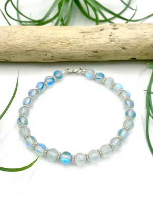 Blue Aura Quartz Bracelet
