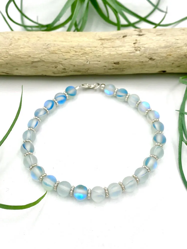 Blue Aura Quartz Bracelet