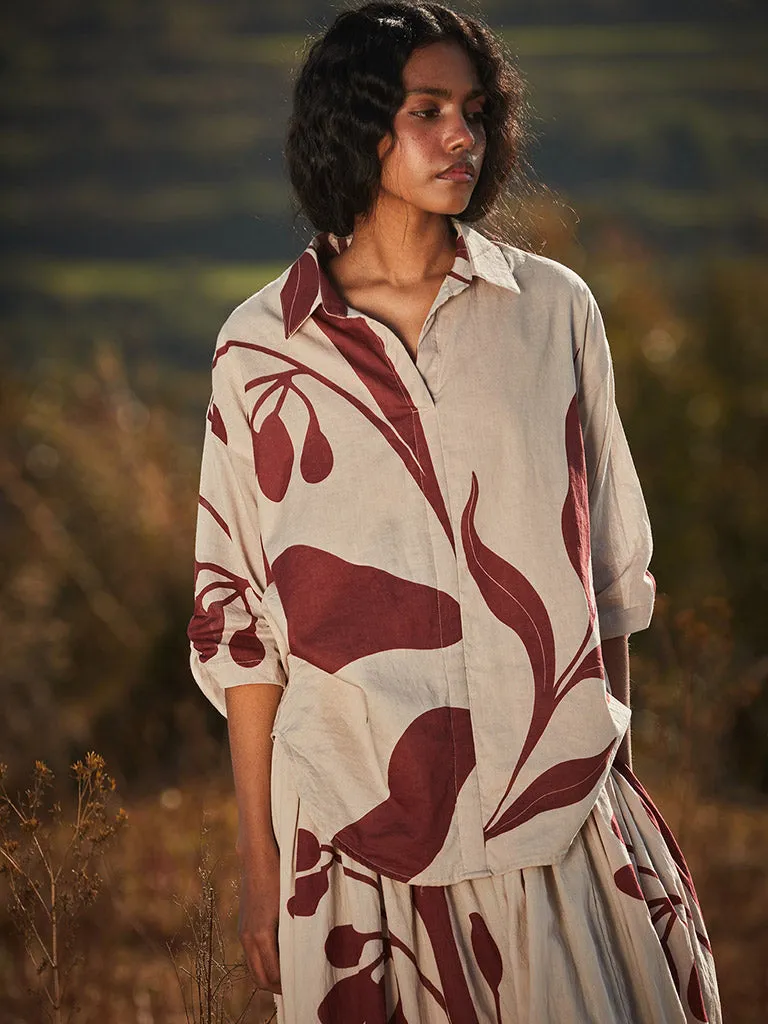 Burnt Sienna Top
