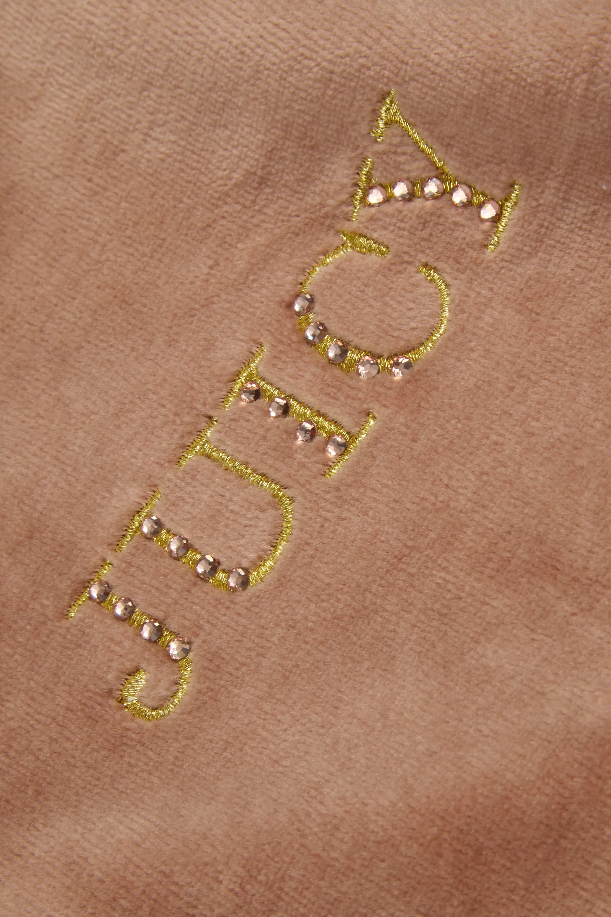 CAFE AU LAIT CROWN BAMBOO VELOUR HERITAGE HOODIE