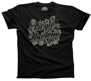 Carpe Noctem T-Shirt Goth Soft Grunge Boho Vampire Seize the Night - Relaxed Unisex Fit