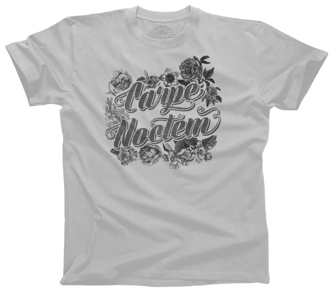 Carpe Noctem T-Shirt Goth Soft Grunge Boho Vampire Seize the Night - Relaxed Unisex Fit