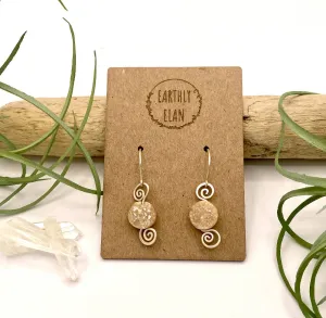 Champagne Druzy Earrings
