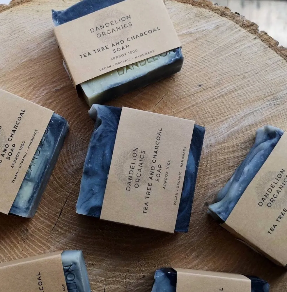 Charcoal and Tea Tree Soap Bar