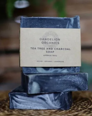 Charcoal and Tea Tree Soap Bar