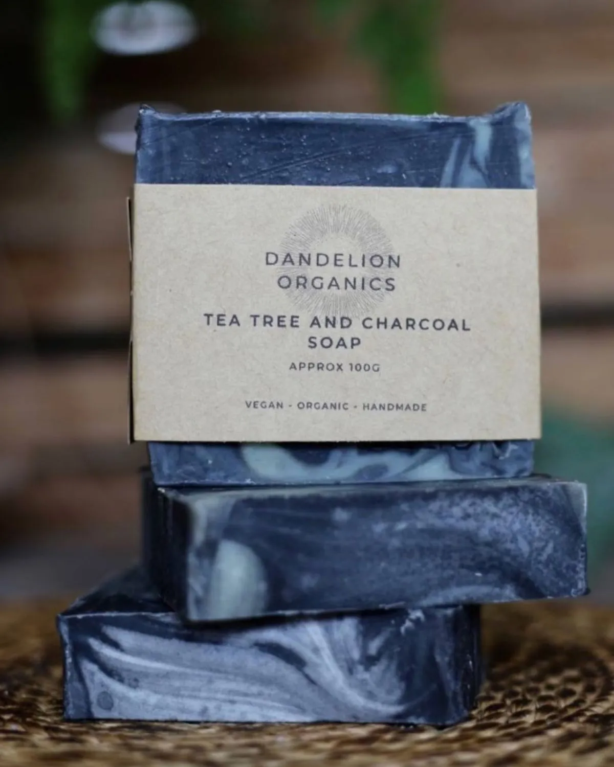 Charcoal and Tea Tree Soap Bar