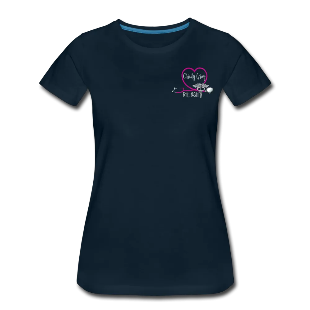Christy Gray, RN, BSN Women’s Premium Organic T-Shirt