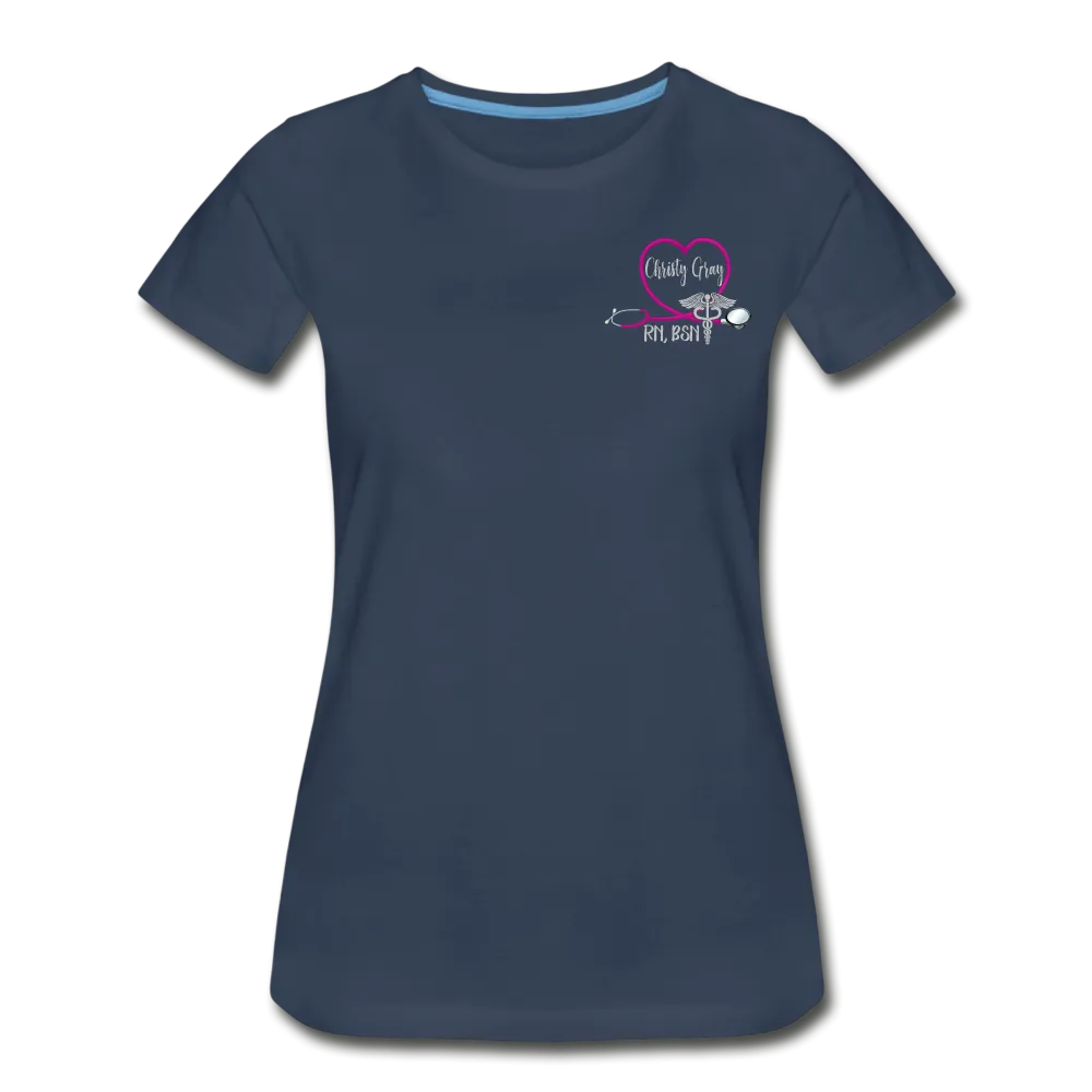 Christy Gray, RN, BSN Women’s Premium Organic T-Shirt