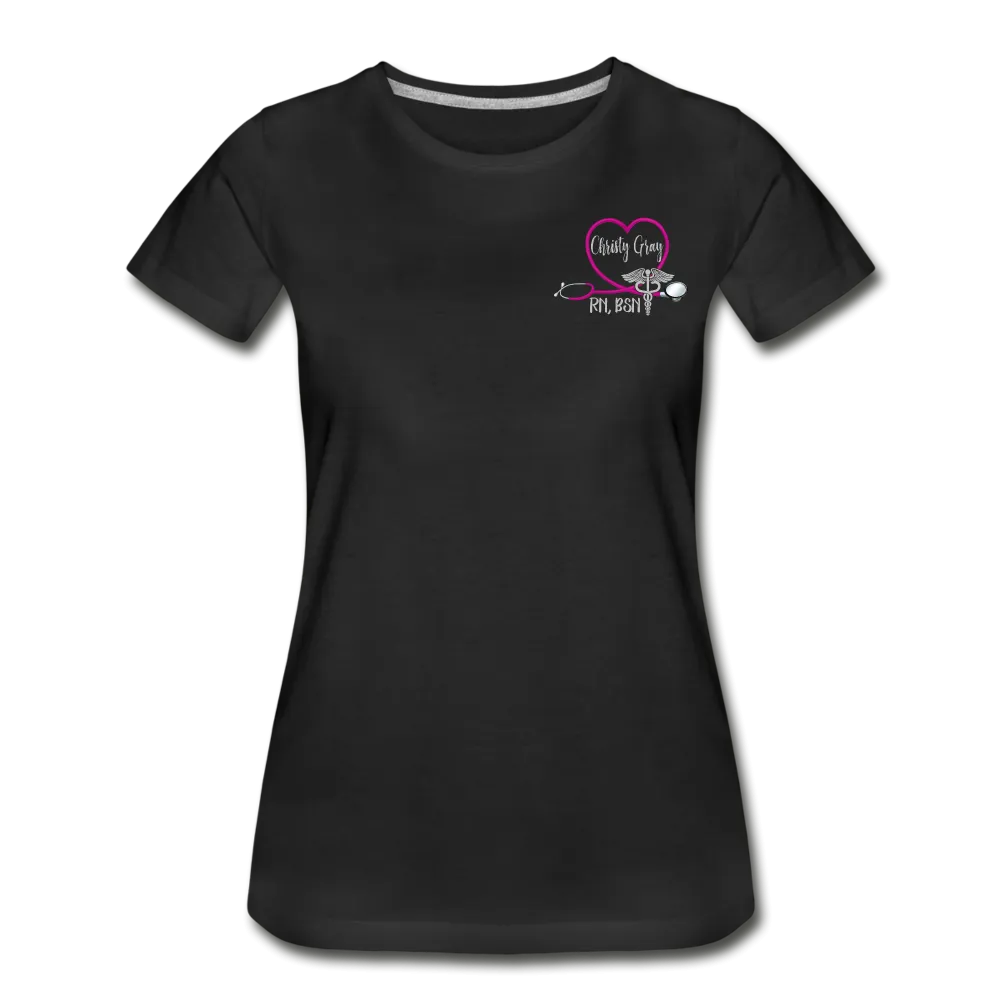 Christy Gray, RN, BSN Women’s Premium Organic T-Shirt