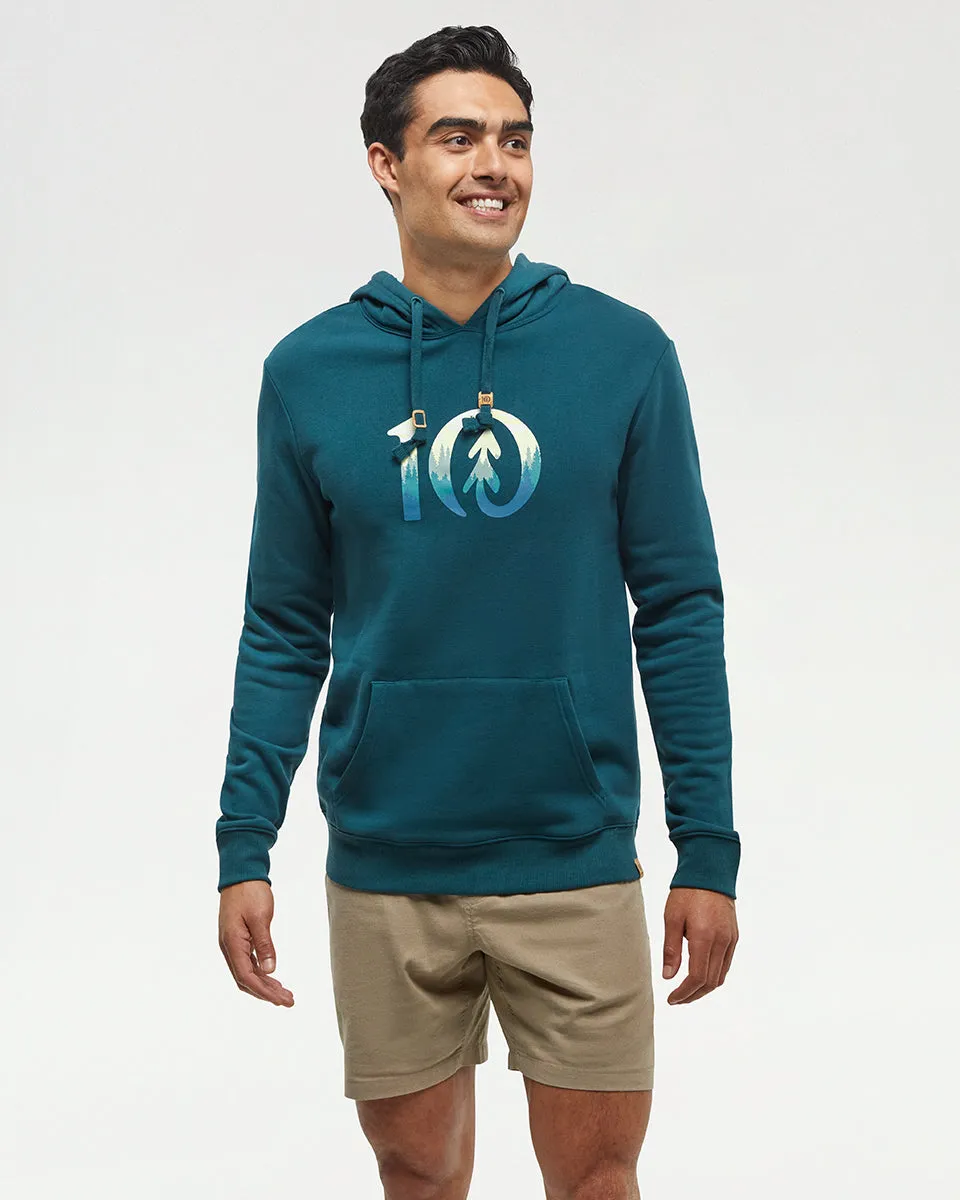 Cloudy Forest Ten Hoodie