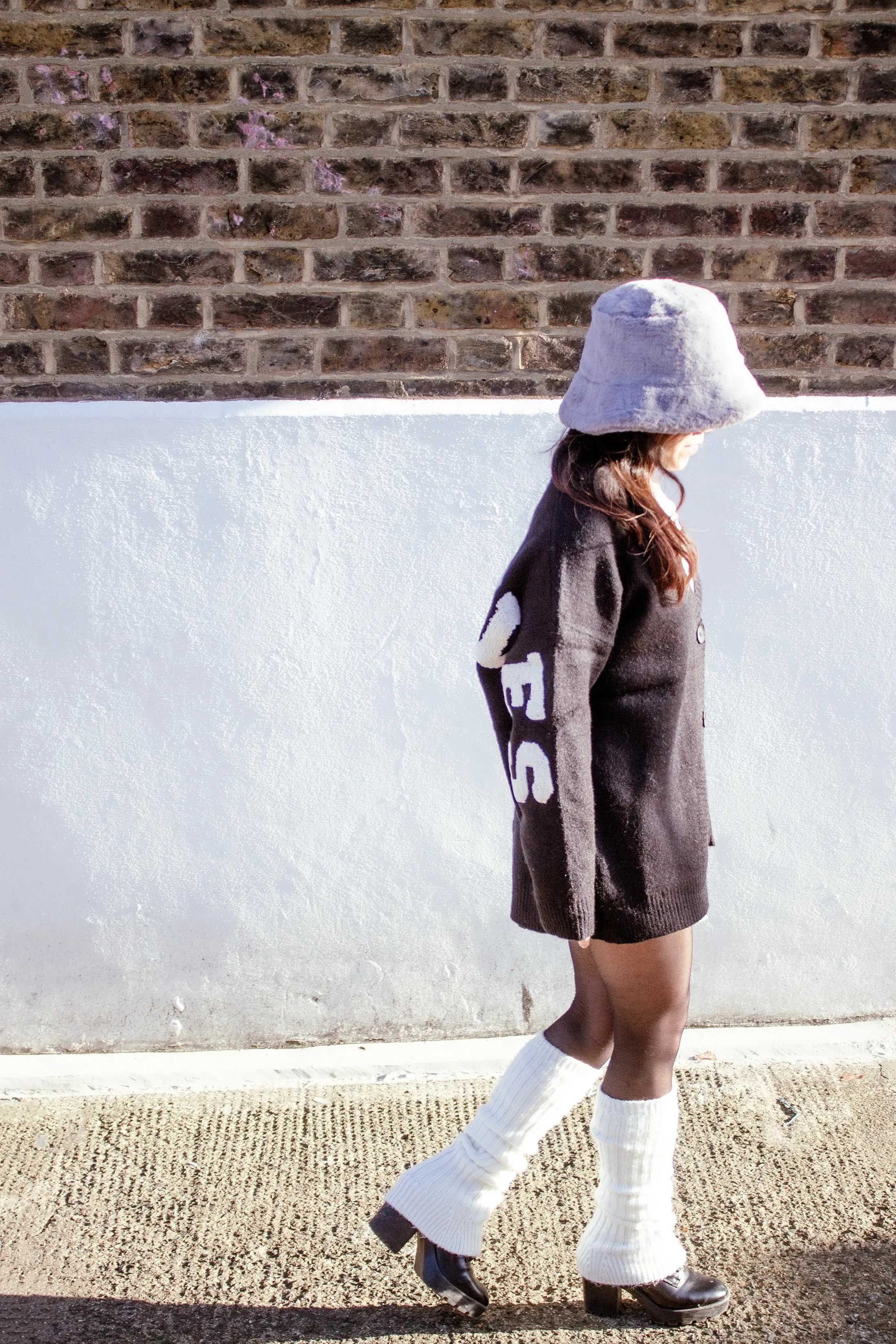 College Style Los Angeles Longline Cardigan