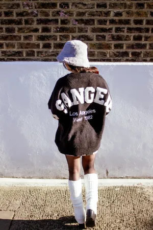 College Style Los Angeles Longline Cardigan