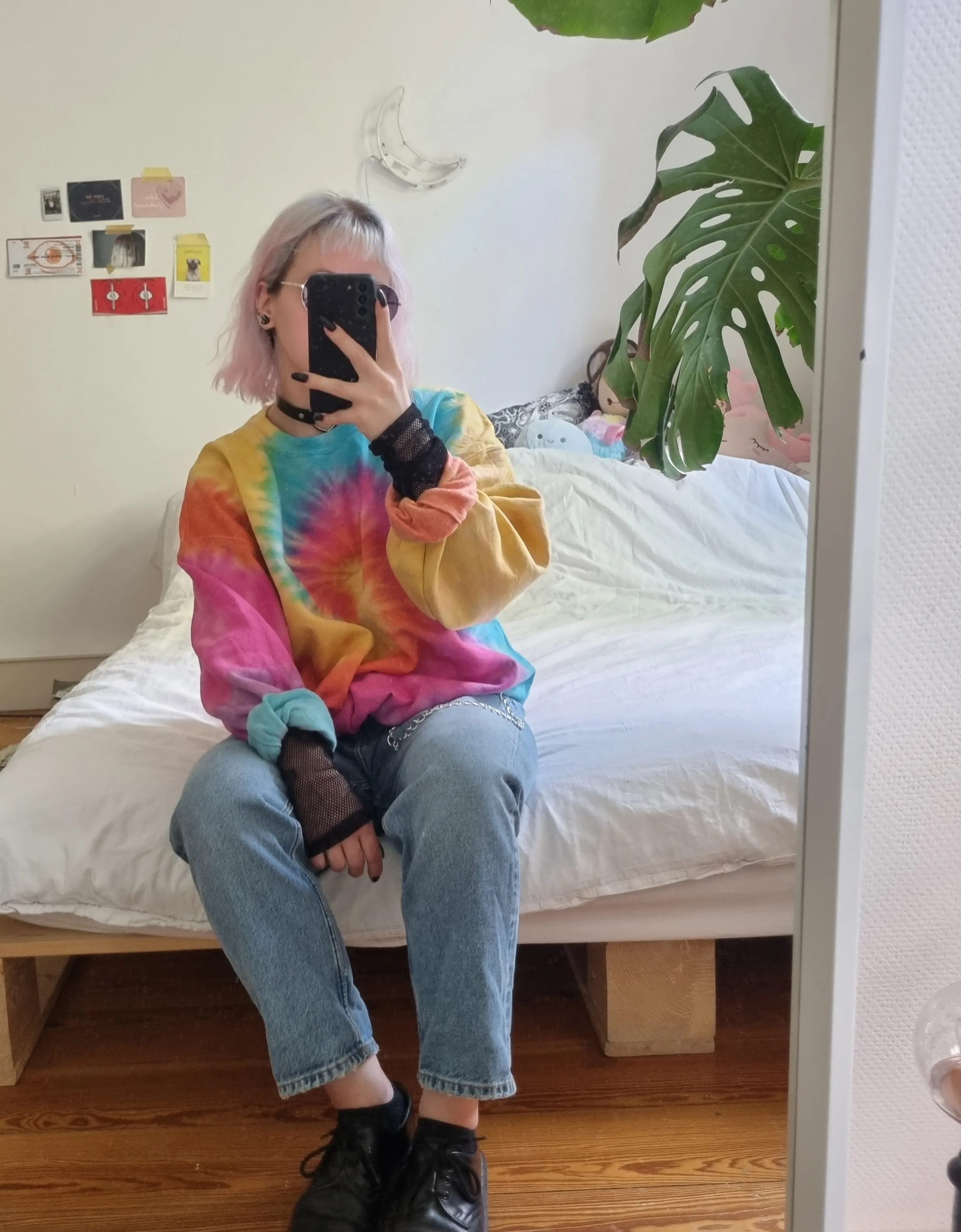 Colorful Tie-Dye Sweatshirt