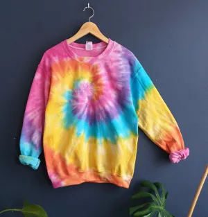 Colorful Tie-Dye Sweatshirt