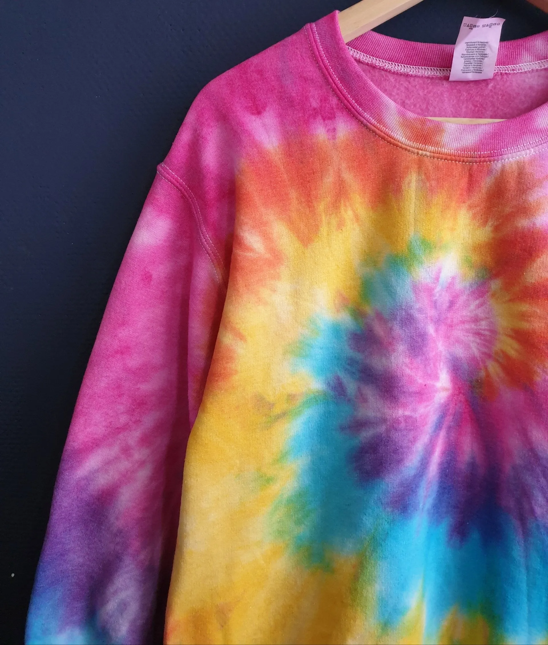 Colorful Tie-Dye Sweatshirt