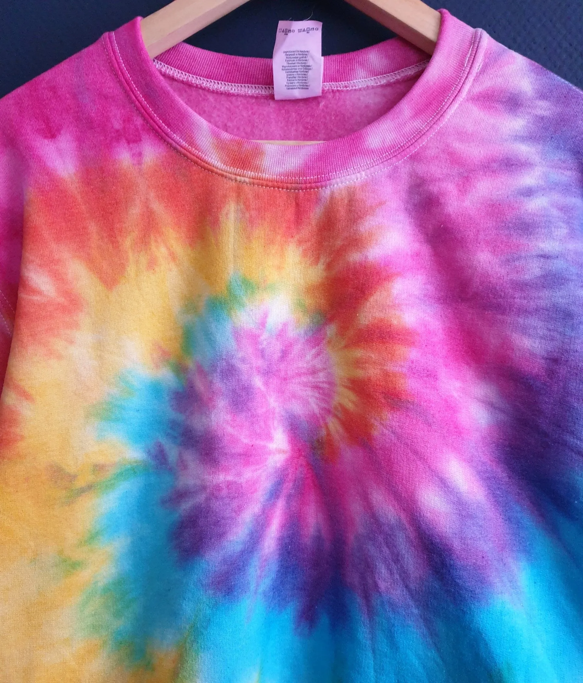 Colorful Tie-Dye Sweatshirt