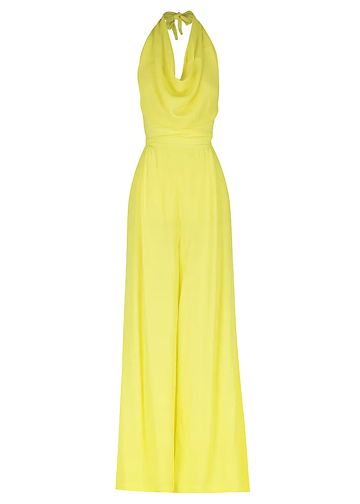 Cowl Neck Pant Suit