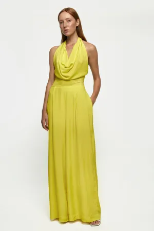 Cowl Neck Pant Suit