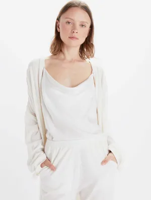 Cowl Neck TENCEL™ Modal Vegan Camisole | Snow White