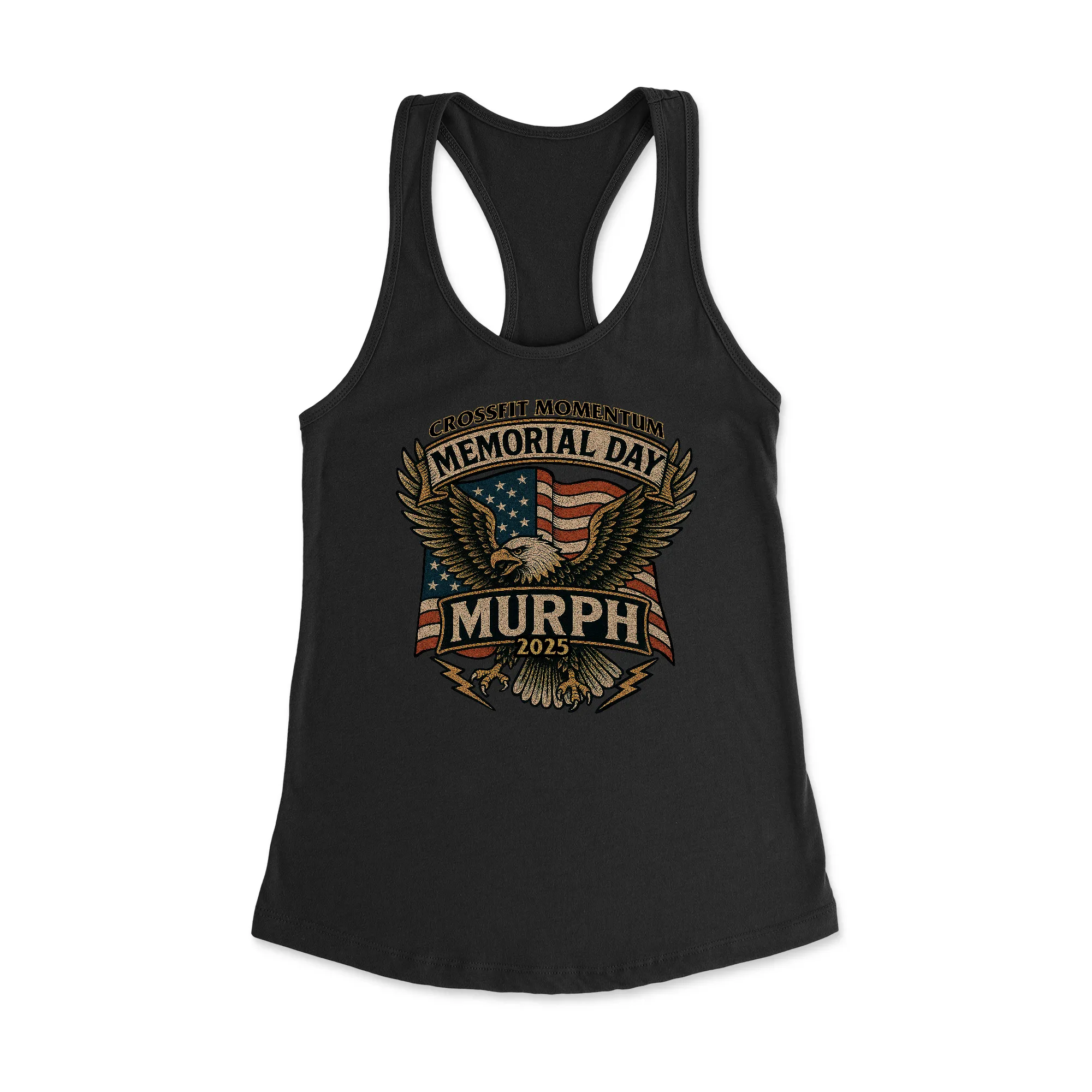 CrossFit Momentum MURPH 25 Womens - Racerback Tank