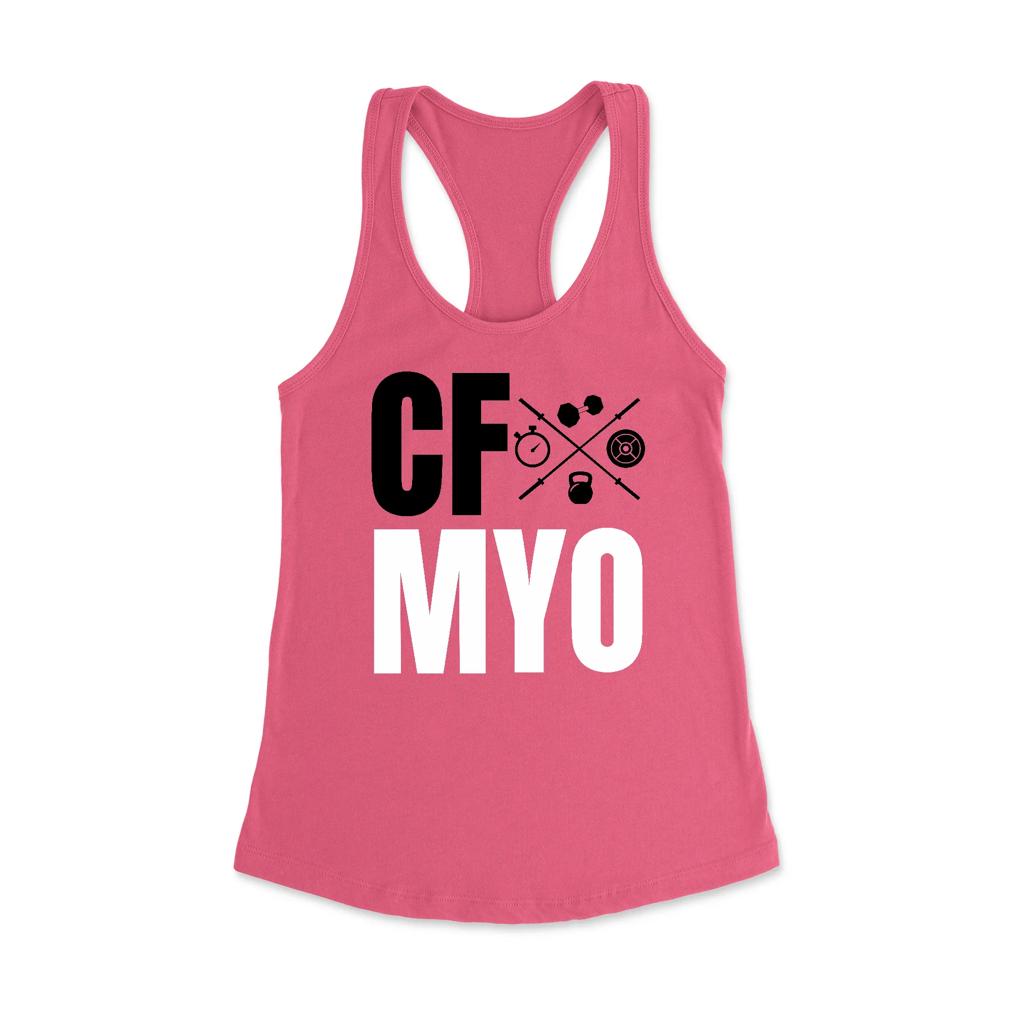 CrossFit Myo CFMYO BW Womens - Racerback Tank