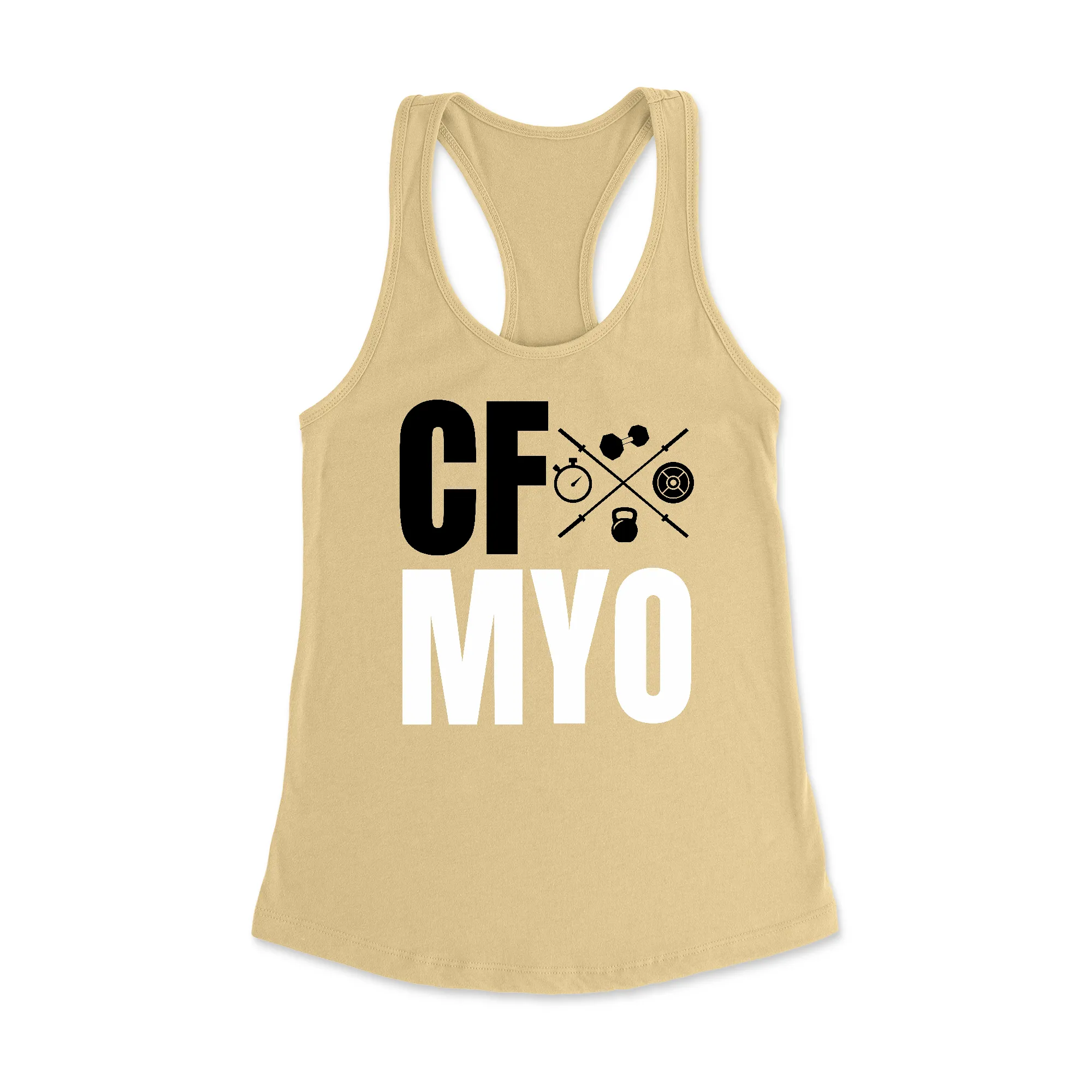 CrossFit Myo CFMYO BW Womens - Racerback Tank