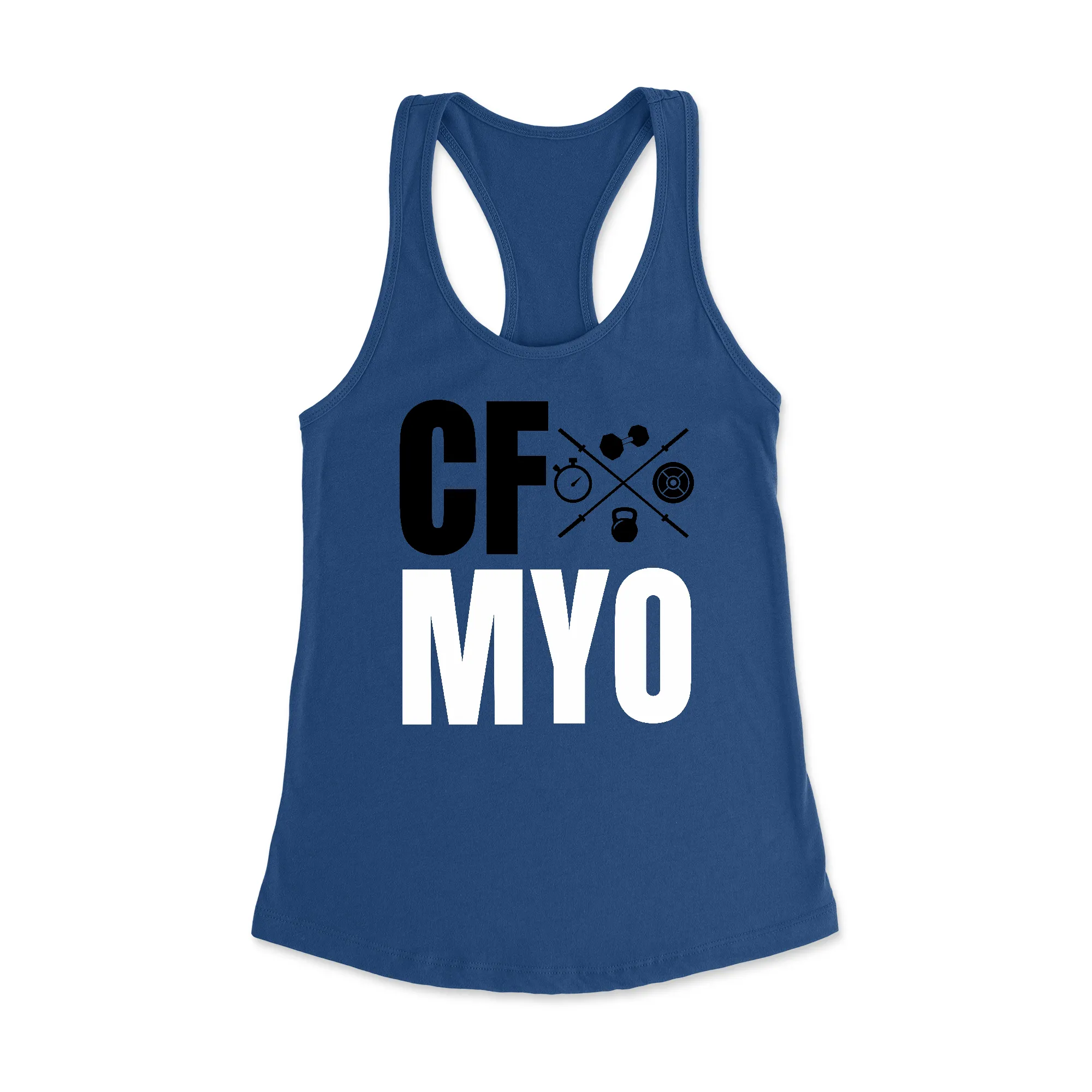 CrossFit Myo CFMYO BW Womens - Racerback Tank